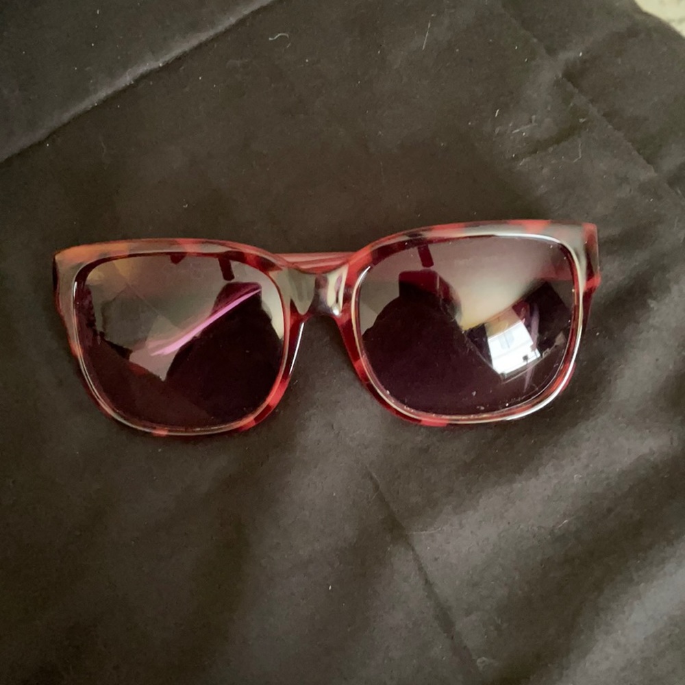 Maroon Jessica Simpson Sunglasses